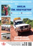Akcja św. Krzysztof: 1 grosz za 1 kilometr oraz błogosławieństwo kierowców i poświęcenie pojazdów.